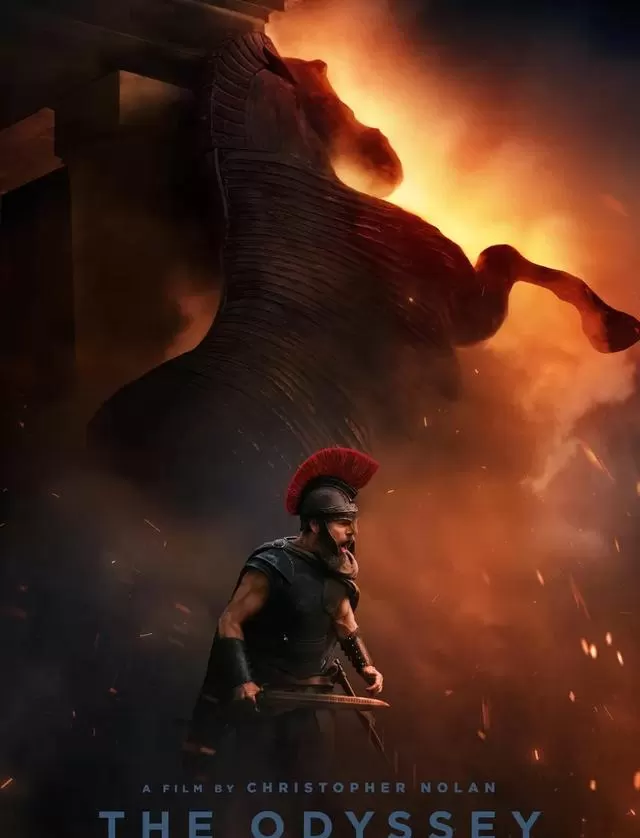 诺兰新片《奥德赛》定档7月17日全球IMAX上映：现场图
